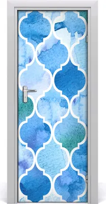 Produktbild von Tulup Türaufkleber 75x205 cm Dekorative Aufkleber Selbstklebend Wasserdichte Tapete Abnehmbar Schlafzimmer Wohnzimmer Wohnkultur - marokkanische Hintergrund