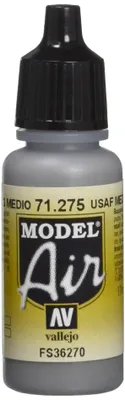 Airbrushfarbe 17 ml – USAF Medium Grau, Acryl, Matt