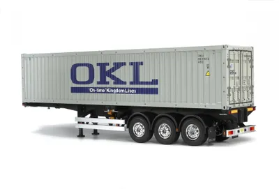 Produktbild von Tamiya 300056377 - 1:14 RC 40ft Container 3A Auflieger OKL - Neu