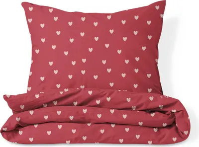 Produktbild von Petite Amélie Bettwäsche-Set – 140x200 cm – Baumwolle – Heart