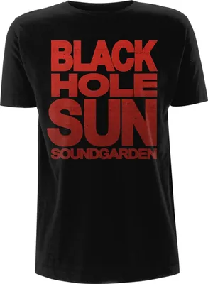 Obrázok produktu pre Soundgarden Black Hole Sun Black XL Tričko