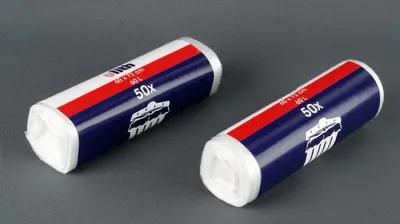 Produktbild von Müllbeutel 60 ltr. HDPE transp. 60x72cm, 40Rll. á 50St.