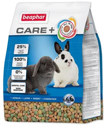 Productafbeelding van Beaphar CARE+ konijnenvoer, 1,5 kg