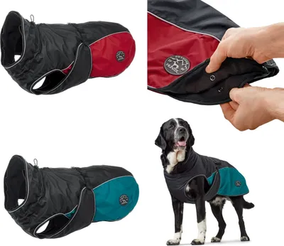 Produktbild von Hunter Hundemantel Uppsala Allrounder, Größe:45, Farbe:anthrazit/petrol