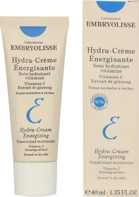 Image de Embryolisse Crème hydratante et énergisante à la vitamine C, 40 ml