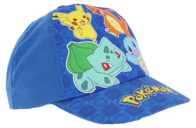Produktbild von Anime Pokemon Pikachu Freunde Basecap Baseball Kappe Mütze - Blau, 54