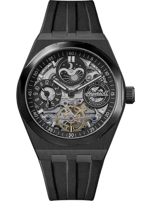 Produktbild von Ingersoll I12908 Herrenuhr Broadway Dual Time Automatik 43mm 5ATM