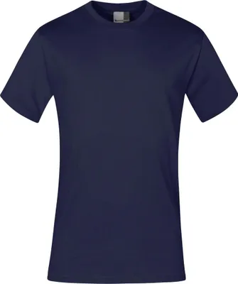 Imagen del producto de Camiseta para hombre Promodoro, premium, talla L, color azul marino, 100% algodón, 180 g/m - 3099