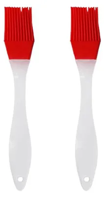 2er Set Silikon-Backpinsel, 20 cm, hitzebeständig, BPA-frei