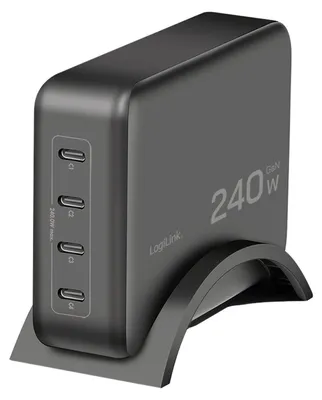 Produktbild von LogiLink PA0353, Drinnen, AC, 28 V, 1 m, Schwarz
