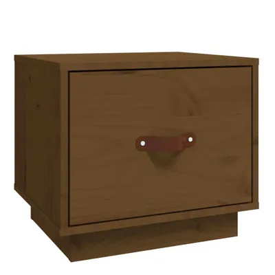 Produktbild von Nachttisch Honigbraun 40x34x35 cm Massivholz Kiefer