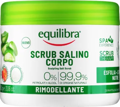 Produktbild von Equilibra Salz Körperpeeling, 600 g