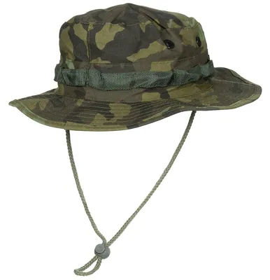Produktbild von MFH US GI Buschhut Kinnband Boonie Rip Stop M 95 CZ tarn Gr.M