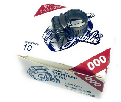 Obrázek produktu pro JubileumSSx10, 10 kusů svorek z nerezové oceli