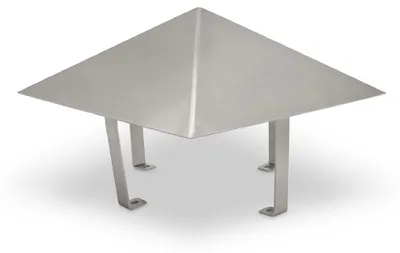 Produktbild von Kaminhaube aus Edelstahl