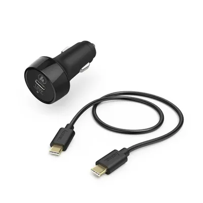 Produktbild von Auto Ladegerät Hama USB-C 18W 1,5 Meter schwarz