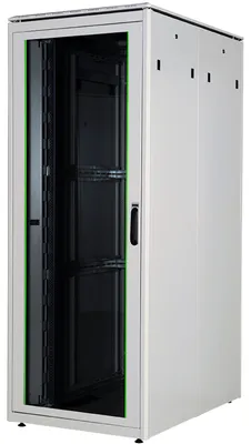 Zdjęcie produktu dla Digitus Szafa sieciowa serii Unique - 800x1200 mm (WxD), Stojak wolnostojący, 42U, 1200 kg, Zamek, 152 kg, Jasny Szary