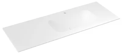 Produktbild von Sapho ARUBA Waschtisch rechts, 180x51,5 cm, Rockstone weiß matt