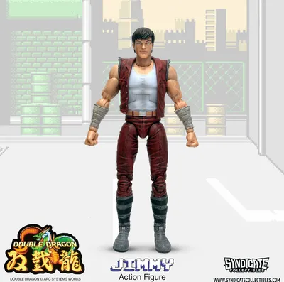 Produktbild von Double Dragon Deluxe Actionfigur 1/12 Jimmy 18 cm