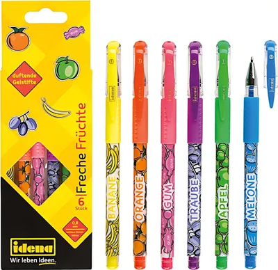 Produktbild von Idena Gelstifte Freche Früchte duftend 6 Stück