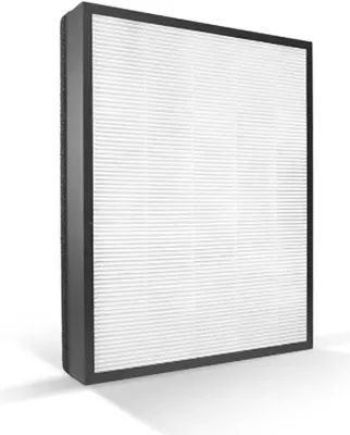 A standalone air purifier filter on a white background.
