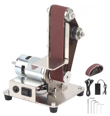 Produktbild von 775 Multifunctional Grinder Mini Electric Belt Sander DIY Polishing Grinding Machine 110‑240VEU Plug