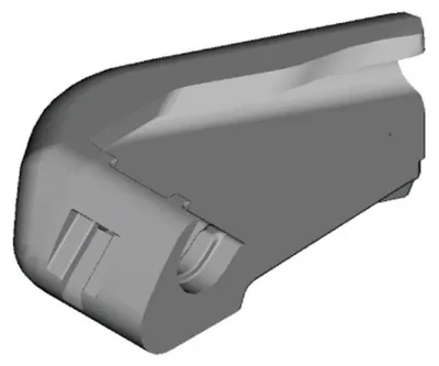 Productafbeelding van Shimano FD-R7150 buitenkabelhouder, model Y2K69801T, kleur zilver, kleur zilver, één maat