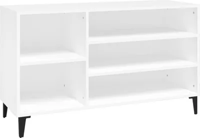 Produktbild von vidaXL Schuhregal Weiß 102x36x60 cm Holzwerkstoff