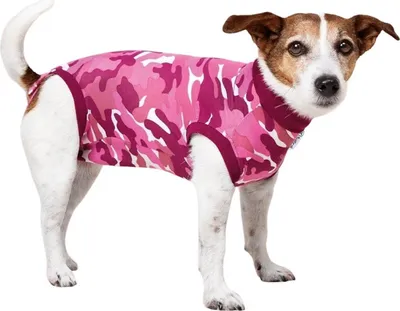 Immagine prodotto di Suitical Recovery Suit® Dog rosa mimetico, Größe: M+
