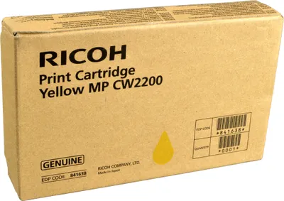 Produktbild von Ricoh 841638, Gelb, Tinte auf Pigmentbasis, 100 ml, 1 Stück(e)
