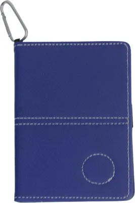 Obrázok produktu pre INF PremiumPolyuretánKožni Držač Golf Kartice sa Ikonama, Karticama & Olovkom - 16x11cm Modrá