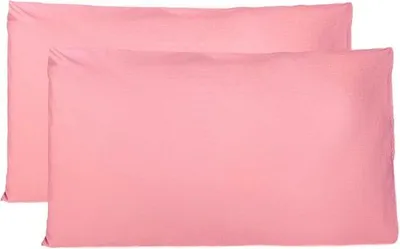 Productafbeelding van Kussenslopen, 100% katoen, 50 x 80 cm, met zaksluiting, zacht en ademend, roze