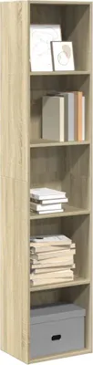Immagine prodotto di Maison Exclusive - Libreria in rovere Sonoma 40x30x189 cm Materiale ligneo