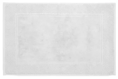 Immagine prodotto di Tappetino da bagno in cotone, 50 x 80 cm, colore bianco