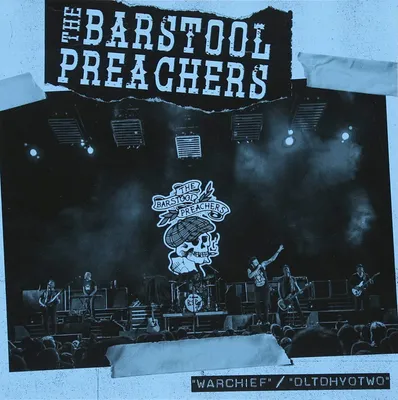 Produktbild von The Barstool Preachers - Warchief (Blue Coloured) (7" Vinyl)