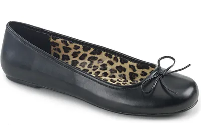 Produktbild von ANNA-01 Damen Flats von Pleaser Pink Label, Schwarz , EU 44, US 14