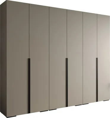 Produktbild von MEBLE KRYSPOL Inova 1 Schrank - 236,7x300x47cm - Kaschmir Kaschmir Schwarz