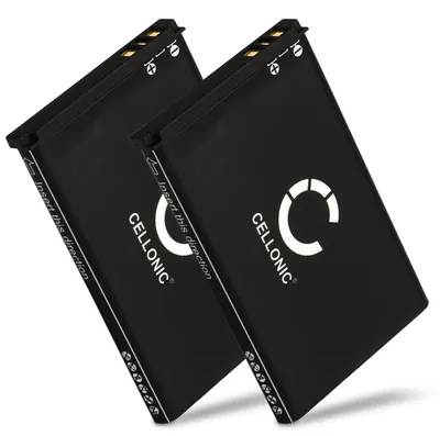 Zdjęcie produktu dla CELLONIC 2x akumulator do telefonów stacjonarnych, kompatybilny z modelami Siemens Gigaset SL910, Gigaset SL910A, Gigaset SL910H, V30145-K1310-X447 – (1050 mAh, 3,7 V)