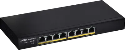 Produktbild von Zyxel GS1900-8HP v3 PoE, Managed, L2, Gigabit Ethernet (10/100/1000), Vollduplex, Power over Ethernet (PoE)