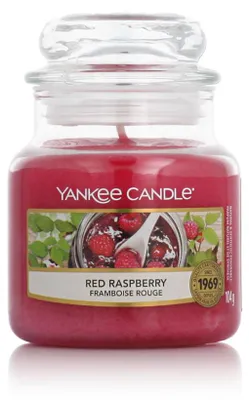 Obrázek produktu pro Yankee Candle Classic Small Jar Candles vonná svíčka Red Raspberry 104 g
