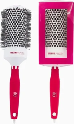 Imagen del producto de Varilla rizadora Ilū de cerámica, color rosa, diámetro 53 mm