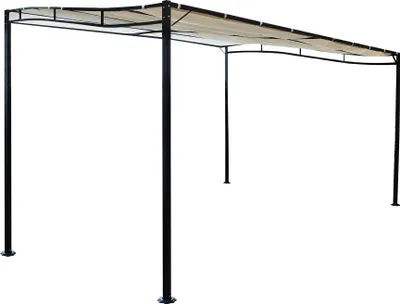 Immagine prodotto di Milani Home - pergola da giardino Pegasus, autoportante, 3 x 2,5 m, in acciaio con telo in poliestere, antracite