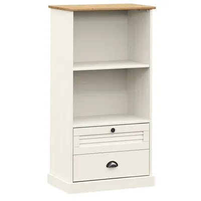 Produktbild von vidaXL Bücherregal VIGO 60x35x114,5 cm Massivholz Kiefer