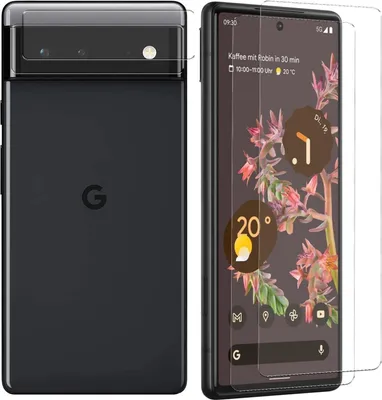 Produktbild von 4in1 Conie Schutzfolien Set für Google Pixel 6 Glasfolie Displayschutz Kamera Schutz Folie Panzer Glas Schutzfolie