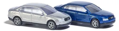 Image de Busch 8340 - 1/160 / N - Coffret de véhicules « Audi A4 » - Neuf