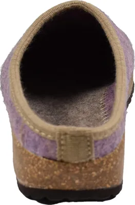 Produktbild von Dr. Brinkmann Damen Hausschuh Pantoffel farblich abgesetzte Einstiegskante 320094, Größe:42 EU, Farbe:Lila