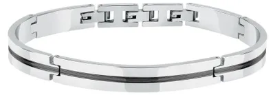 Immagine prodotto di Bracciale bicolore in acciaio da uomo Motown SALS121
