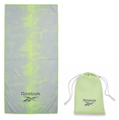 Productafbeelding van Reebok microvezel handdoek, strandlaken, 90x180 cm | Zandvrij, sneldrogend, lichtgewicht