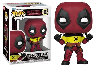 Immagine prodotto di Figurina POP Marvel Deadpool 2 - Deadpool con maglietta degli X-Men #1582
