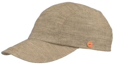 Mayser feine Baseball-Cap aus Leinen und Baumwolle mit UV-Schutz 80 in beige